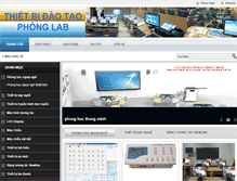 Tablet Screenshot of phonglab.com
